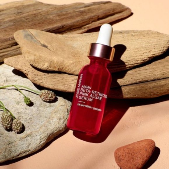 Josie Maran Argan Beta-Retinoid Pink Algae Serum Full Size - Picture 3 of 6